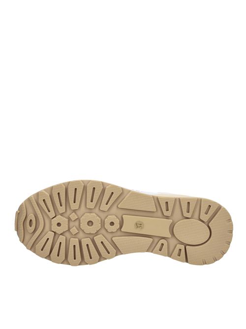Sneakers in pelle EMANUELLE VEE | 432P-804-10-P003CBBIANCO-ORO-MACULATO